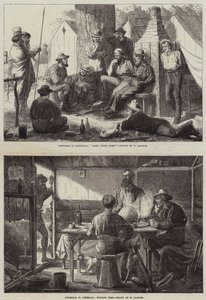 Kerstmis in Australië door William Ralston